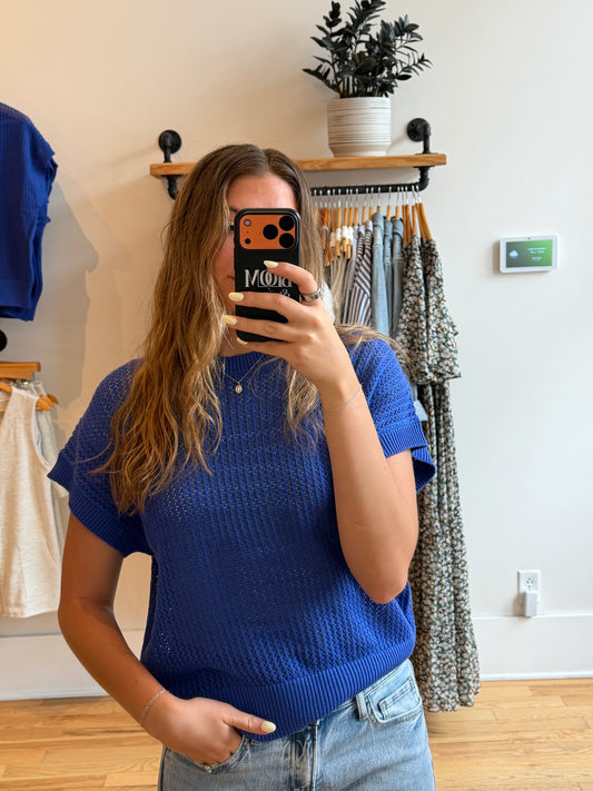 The Crochet Cora Top