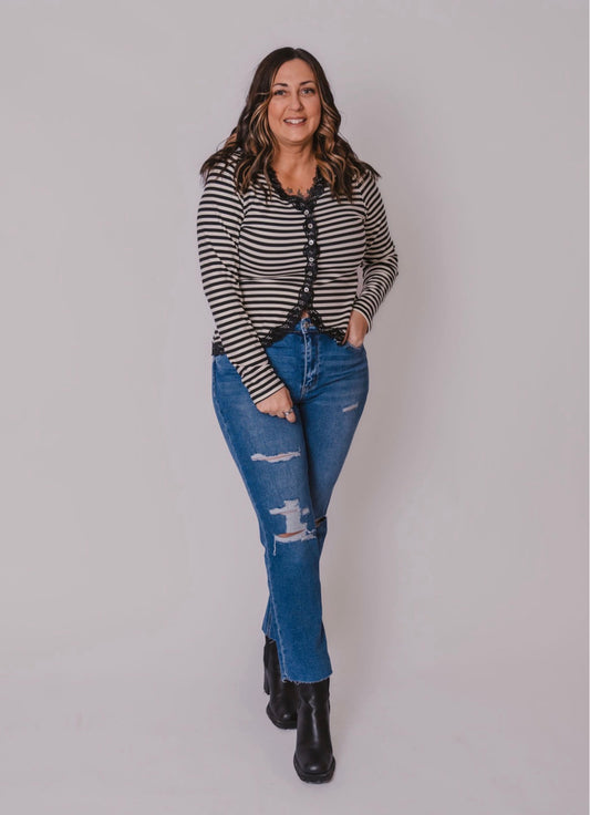 The Leslie Lace Long Sleeve