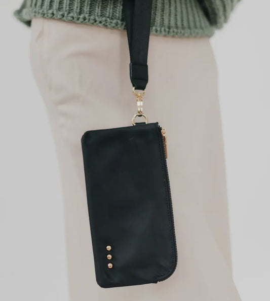 The Double Zip Wristlet