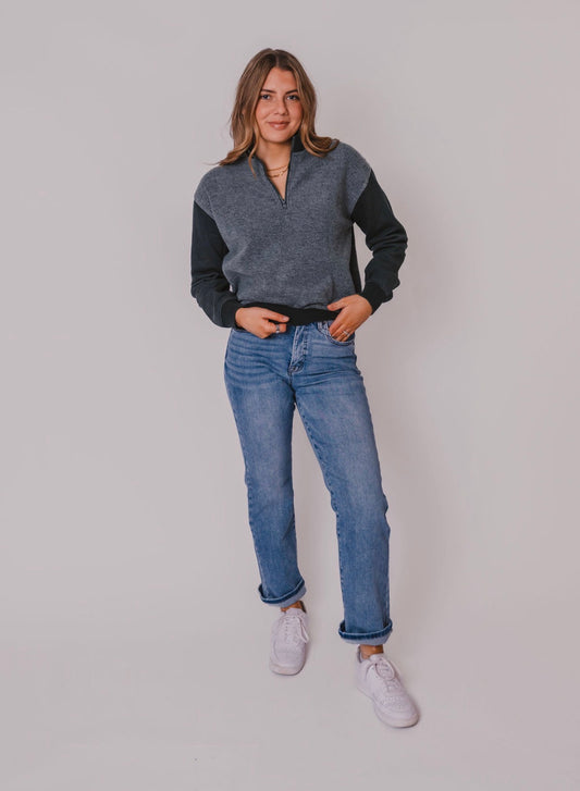 The Vintage Fleece Half Zip