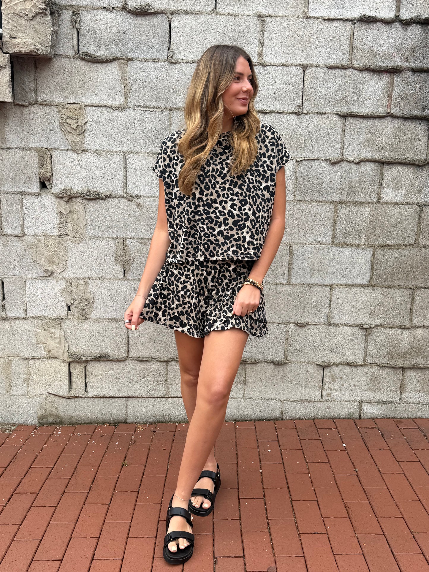 The Leopard Two Piece Set