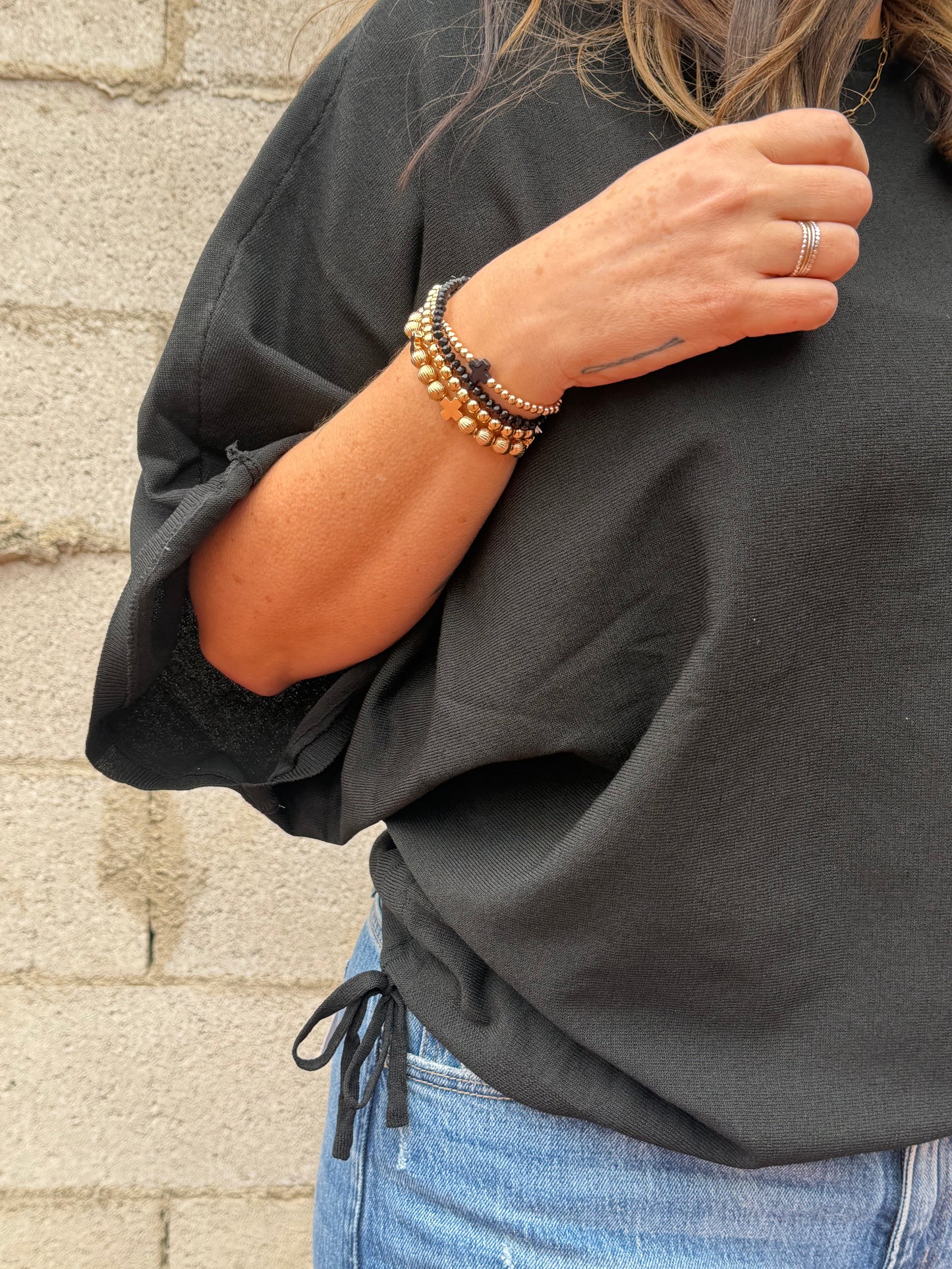 The Dani Dolman Sleeve Top