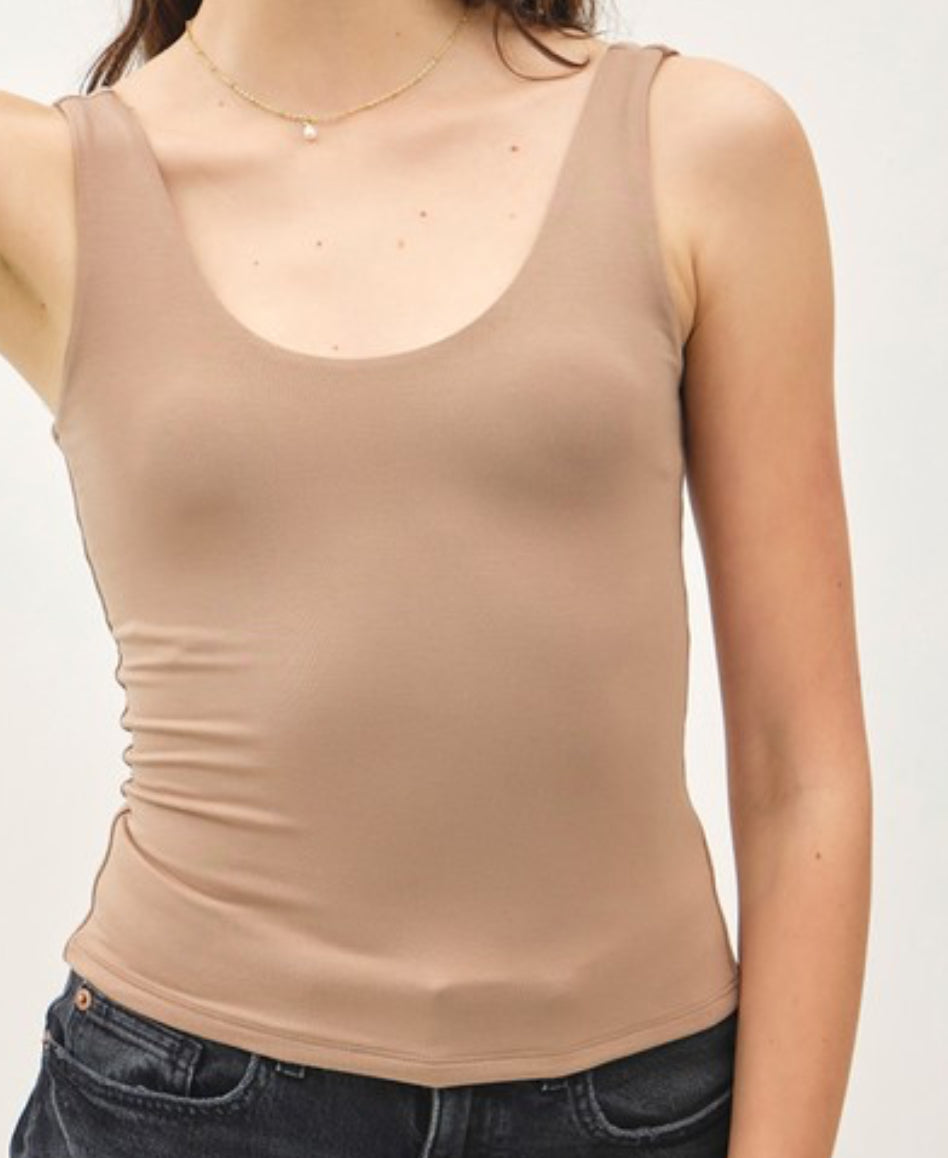 The Everyday Scoop Neck Tank Tops (5 colors)