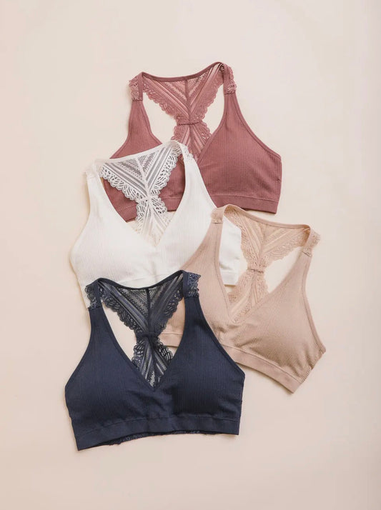 The Lace Racerback Bralette