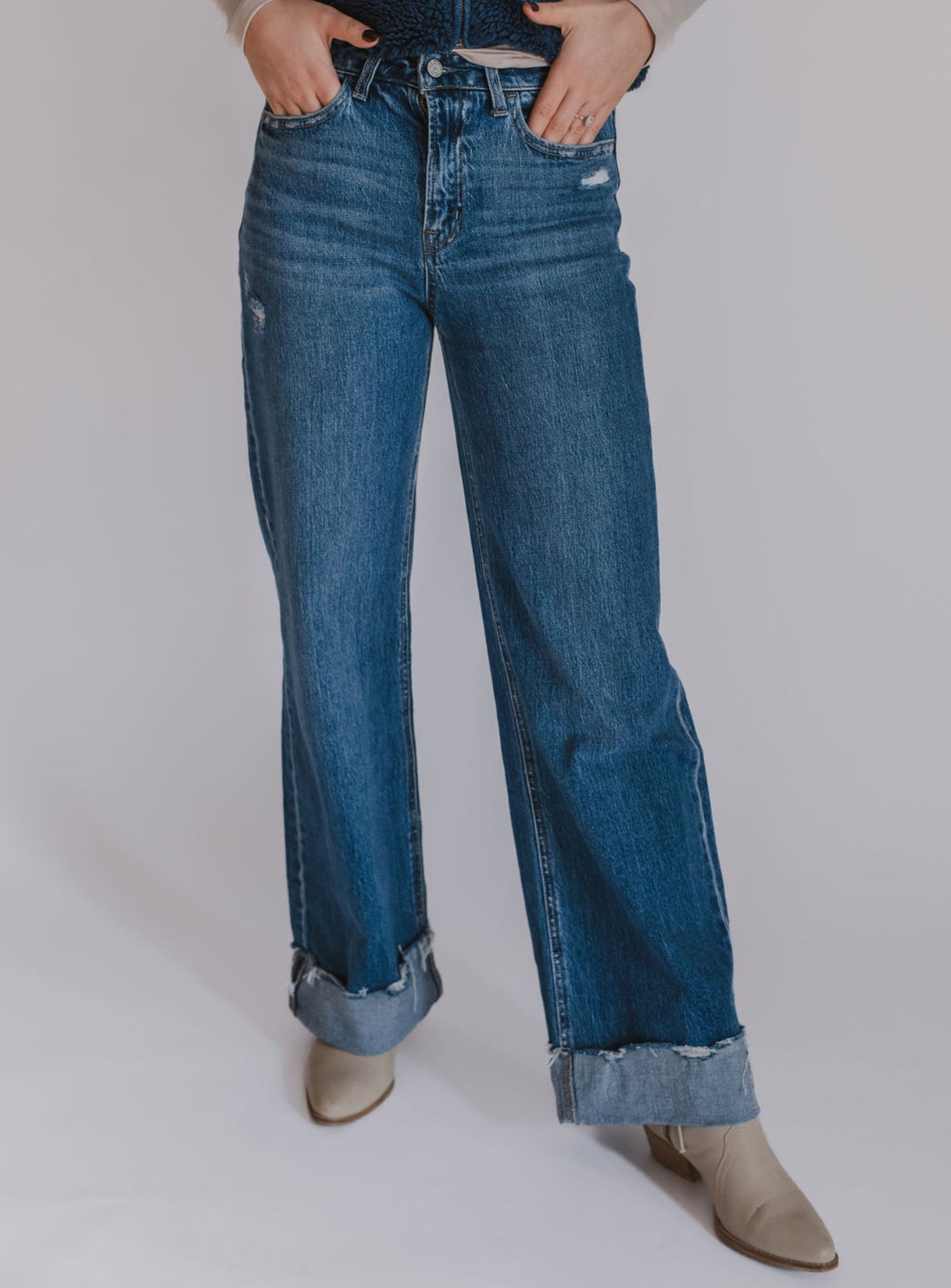 The Vervet Wide Leg Kris Jeans