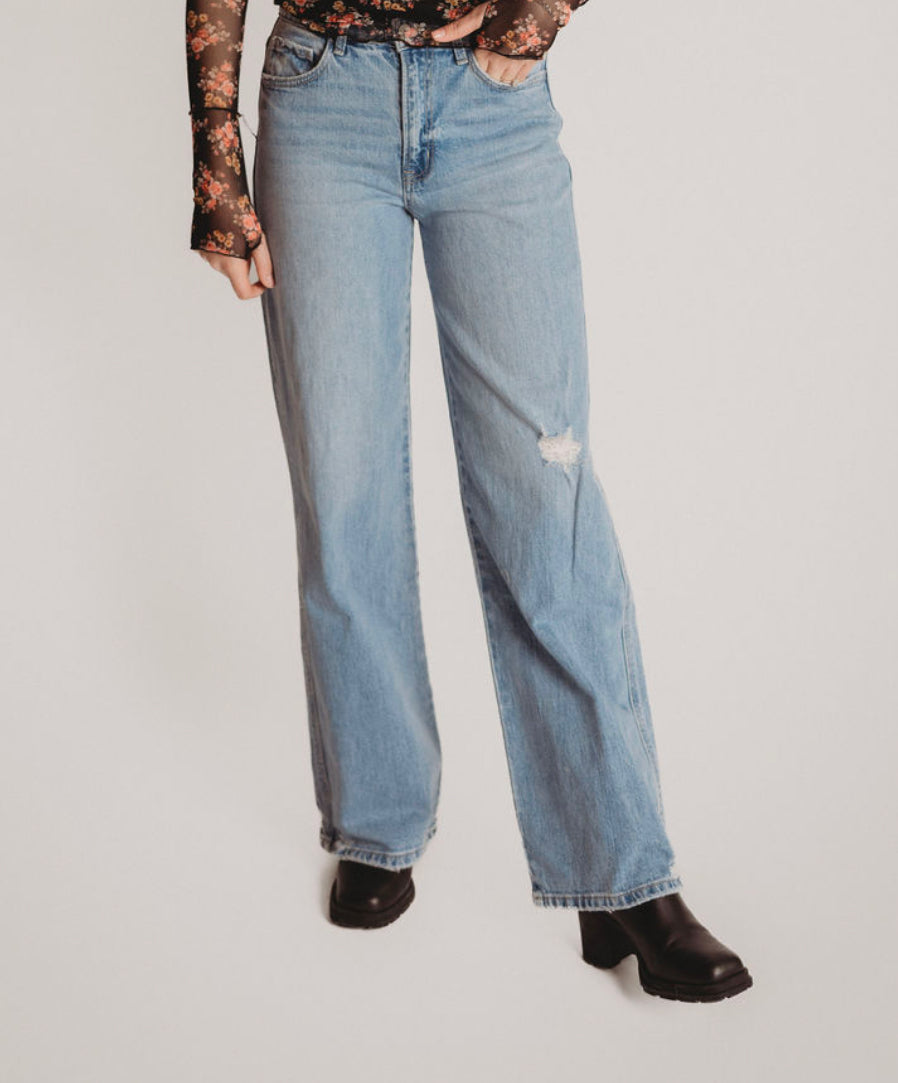 The Vervet Baggy Wide Leg Kristy Jeans