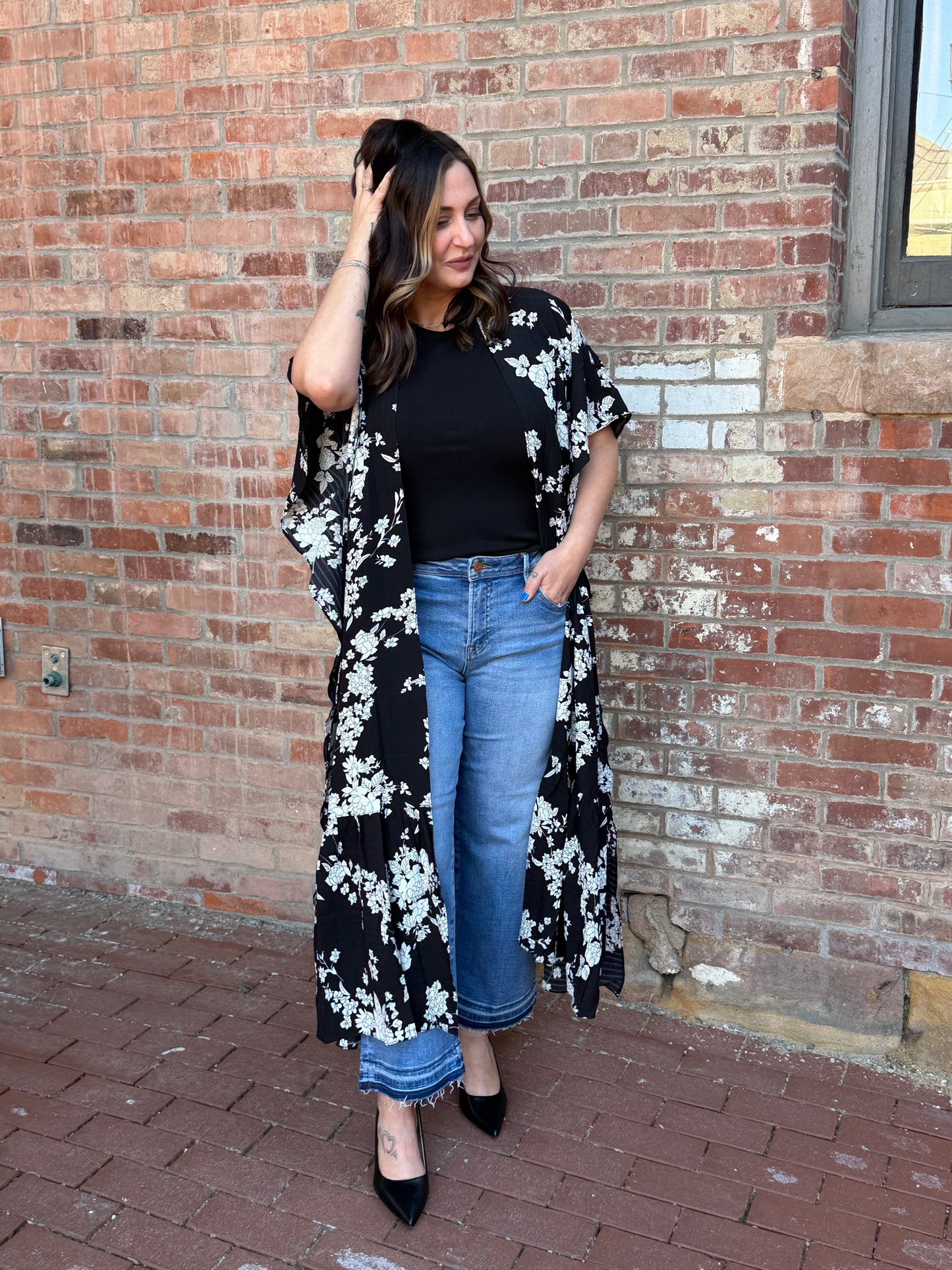 The Effortless Maxi Kimono