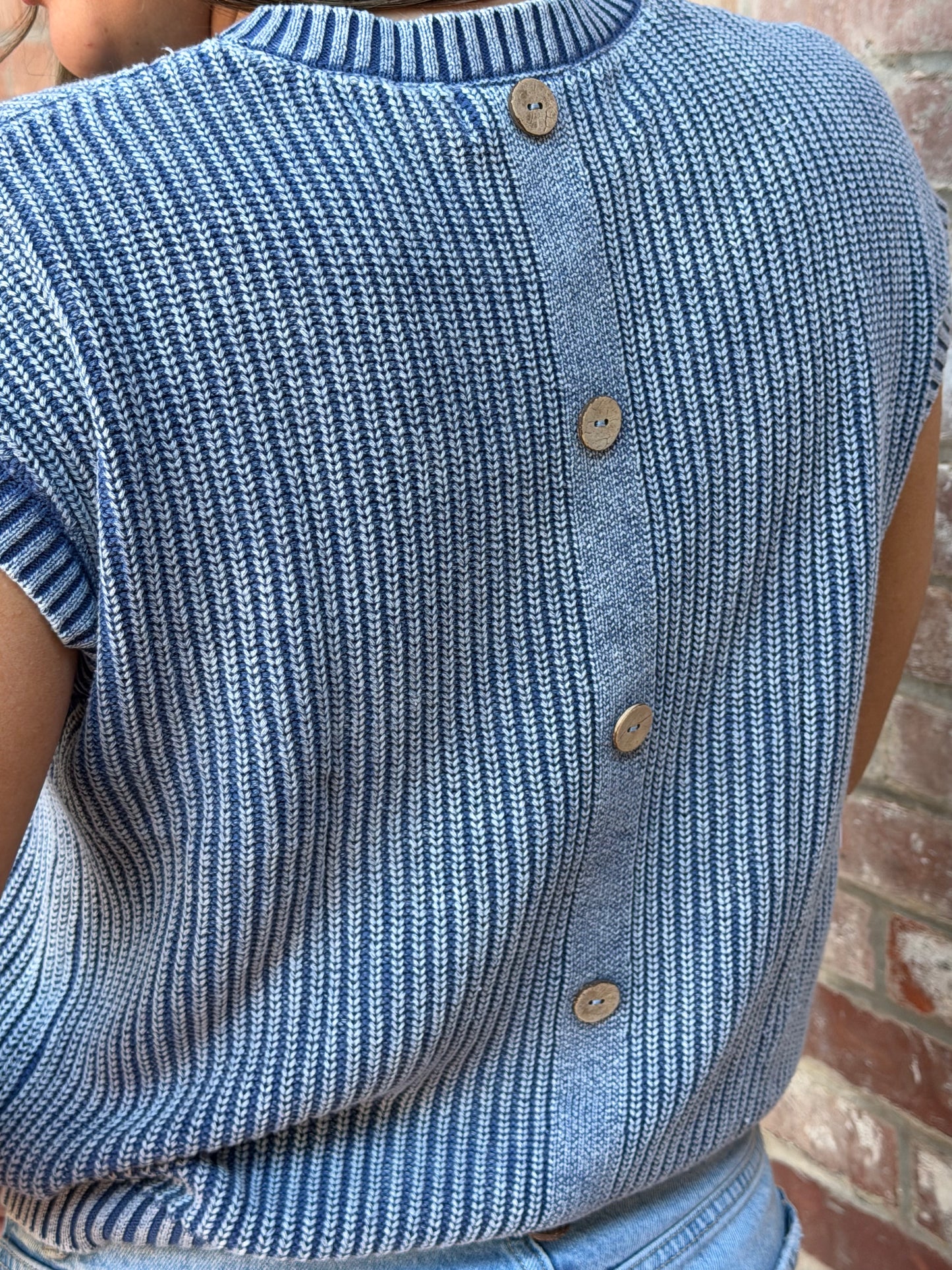 The Sophia Short Sleeve Knit Top