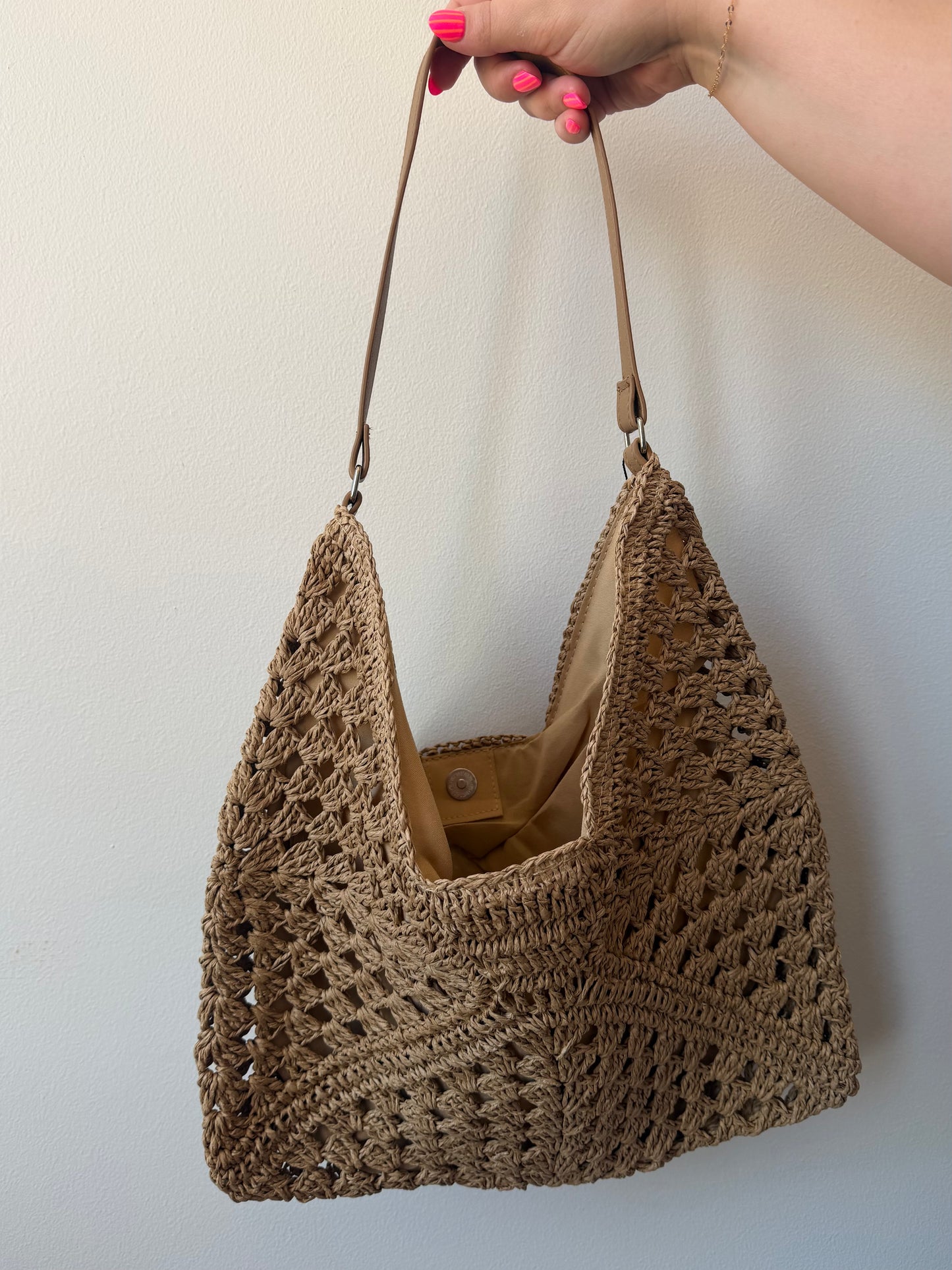 The Crochet Boho Bag