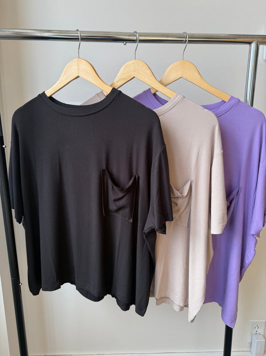 The Sunny Days Oversized Tee Lavender