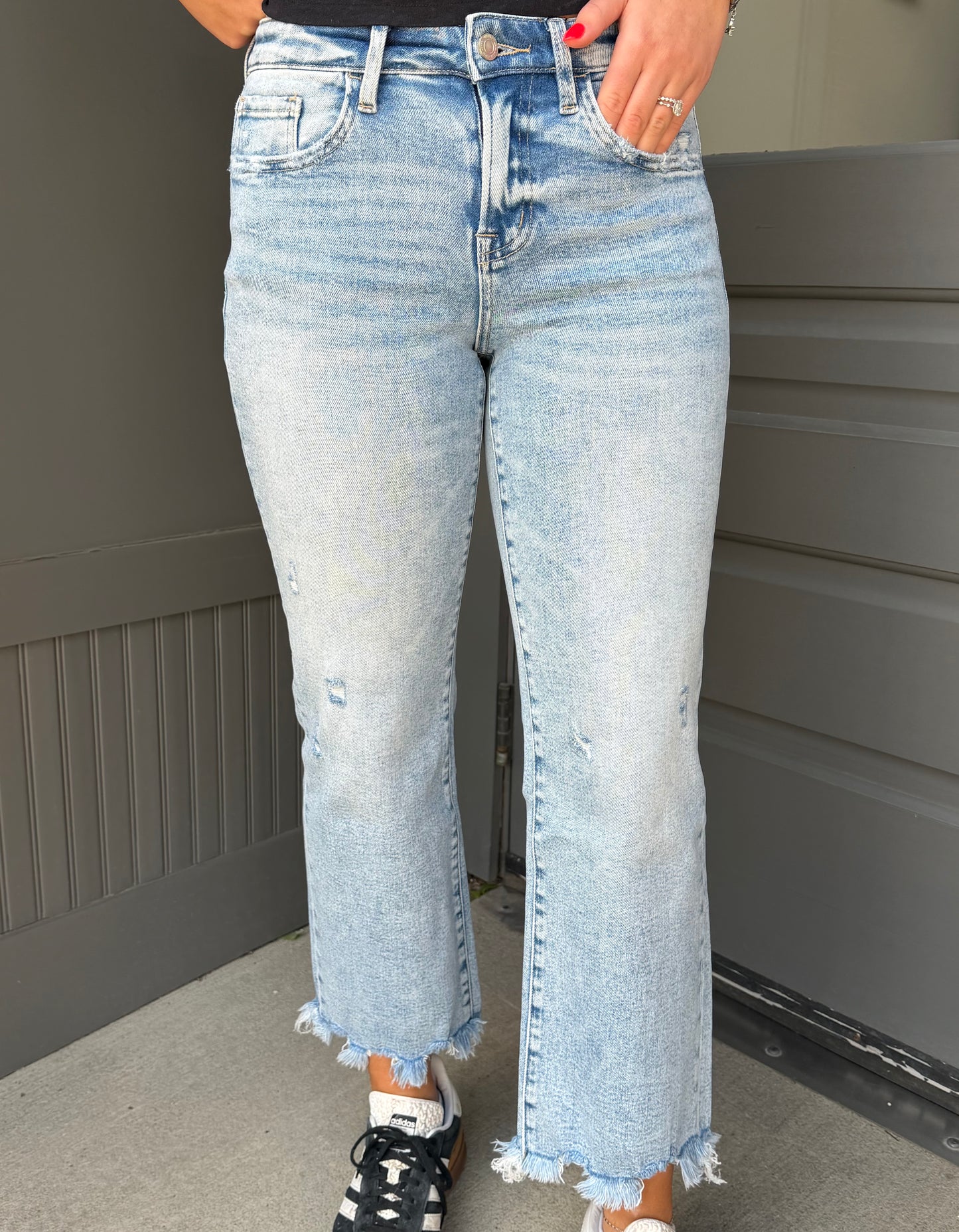 The Slim Wide Leg Aileeah Jeans